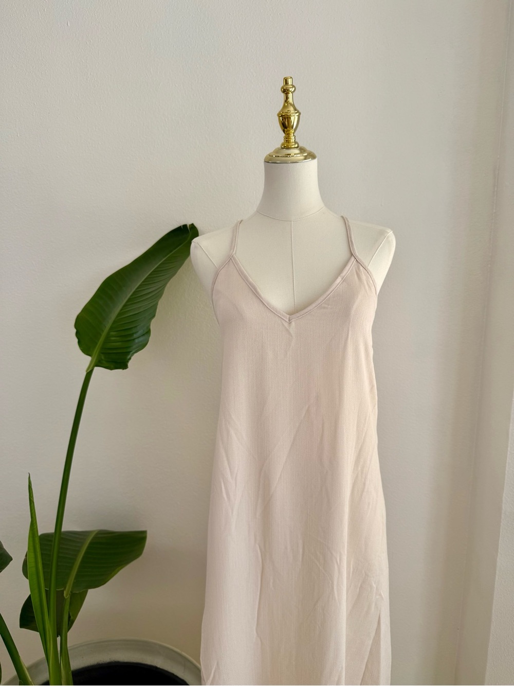 Light Pink Women's Slip Dress